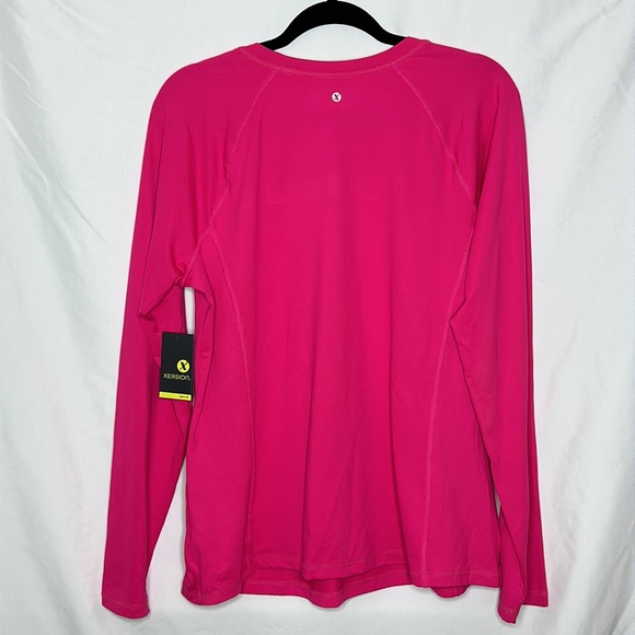 NWT Xersion Long Sleeve Semi-Fit Athletic Top - Picture 3 of 4